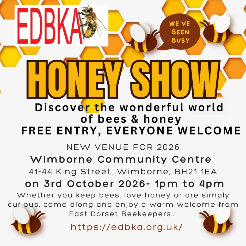 EDBKA honey show advert 